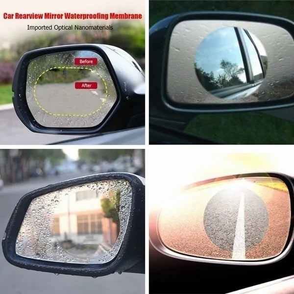 Accessoires de voiture résistants à la pluie Miroir de voiture Fenêtre