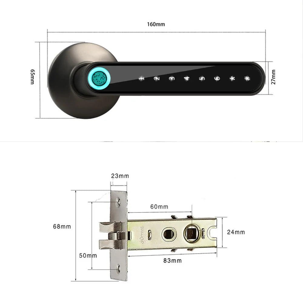 Serrure de porte électronique