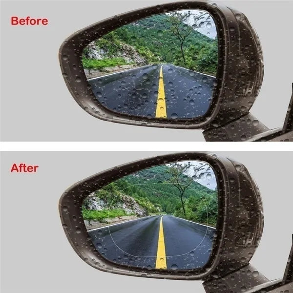 Accessoires de voiture résistants à la pluie Miroir de voiture Fenêtre