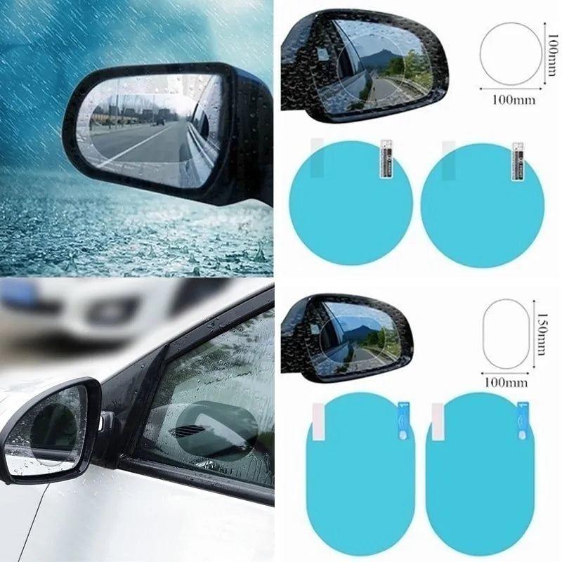 Accessoires de voiture résistants à la pluie Miroir de voiture Fenêtre